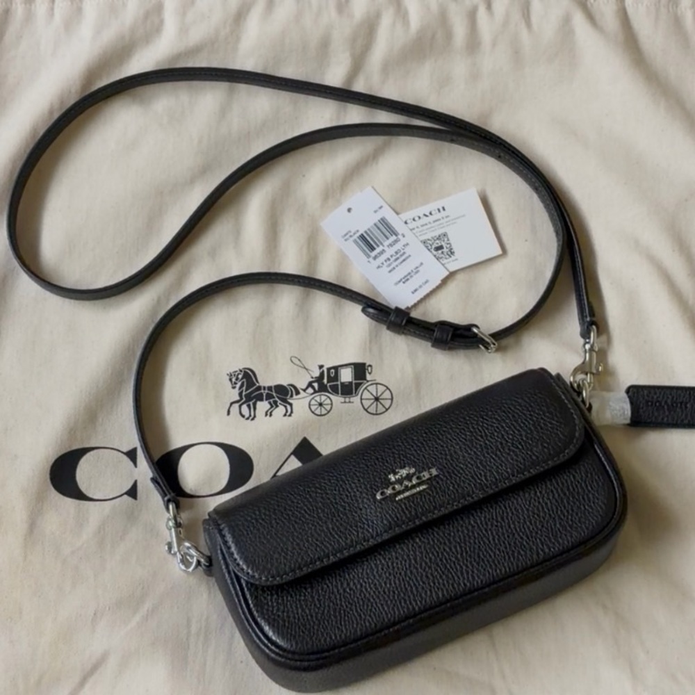 NWT Coach Hailey Flap Bag w/ dust bag.